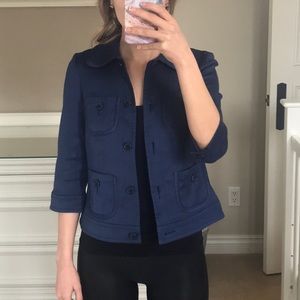 Trina Turk navy blazer